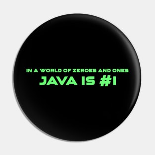 In A World Of 0s and 1s Java Is #1 Programming Pin