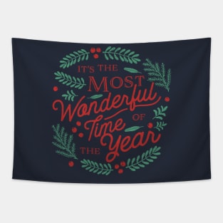 It's The Most Wonderful Time Of The Year Christmas Jumper Tapestry