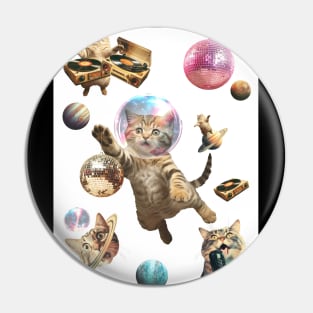 Cat Disco Pin