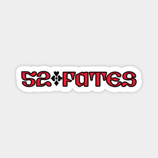 52 Fates Logo Magnet