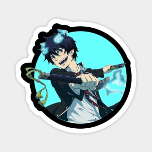 rin okumura blue exorcist Magnet