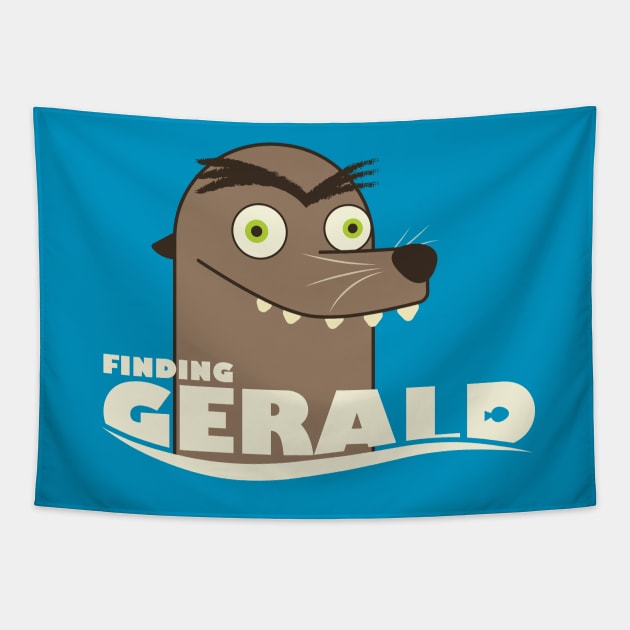 Finding Gerald Tapestry by Vicener