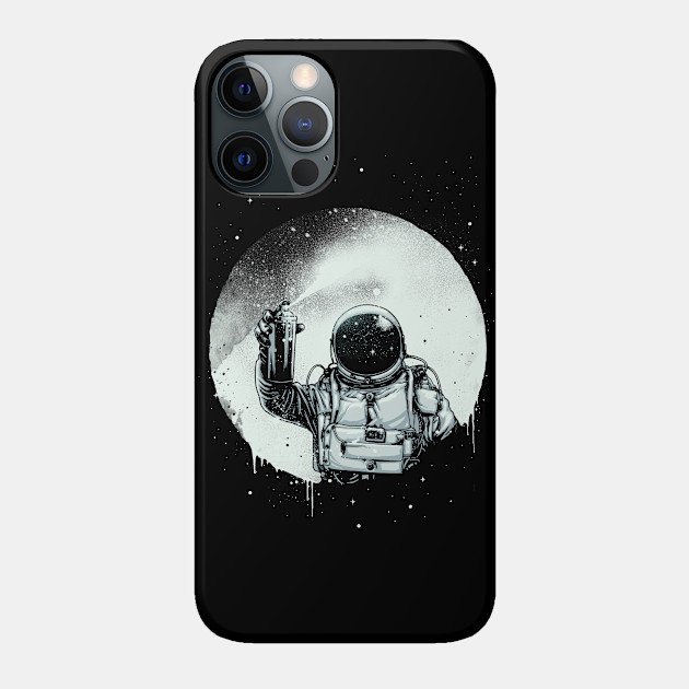 Paint the moon - Astronaut - Phone Case