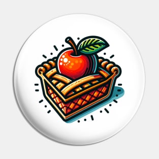 Apple Pie Art Slice Bake Cafe Kawaii Sweet Pin