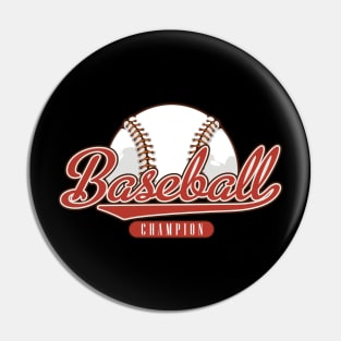 Baseball fan Pin