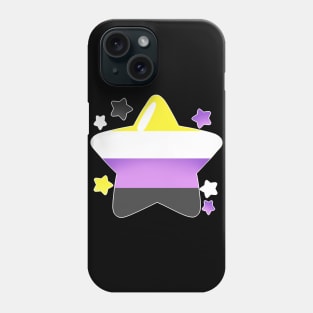 LGBTQ+ Pride Flag Stars - Nonbinary Phone Case