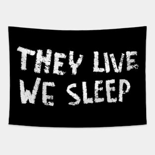 They Live Cult Movie Design Tapestry