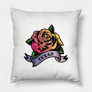 Yellow Rose Of Texas Pillow