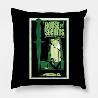 House of Secrets, Design 4, Black BG Pillow