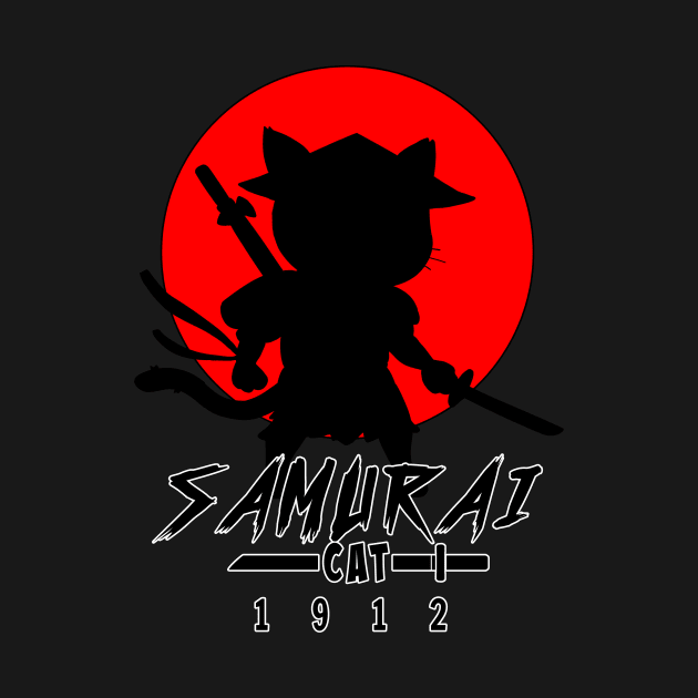 Samurai Cat by escic