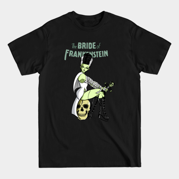 Discover The Bride of Frankenstein - Brideoffrankenstein - T-Shirt