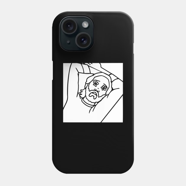 white woman's instagram Phone Case by mshell_mayhem