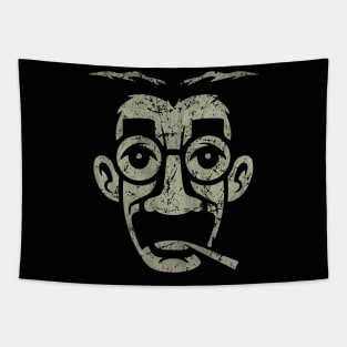 Groucho Marx Brothers Vintage Aesthetic Tapestry