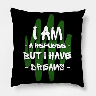 Refugee Aspirations, United Hands Pillow