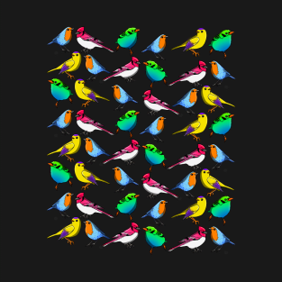 Variety of Small Birds T-Shirt