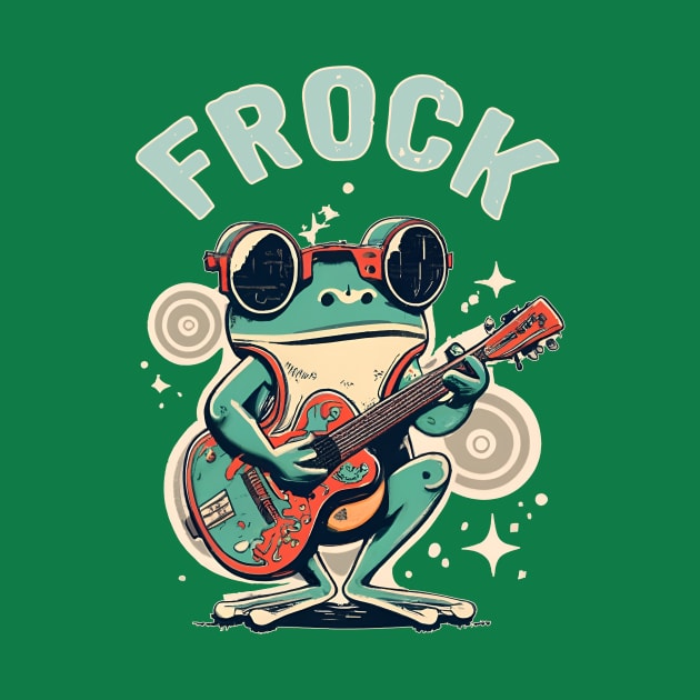 "FROCK" funny cartoon animal humor by MusicianCatsClub