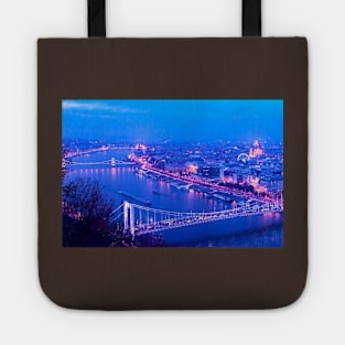 Blue Hour In Budapest Tote