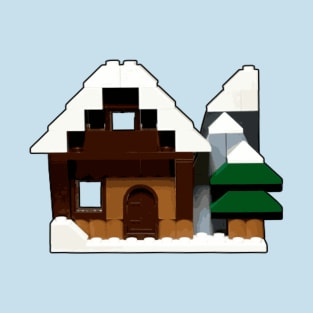 Brick Creations - Winter Cabin T-Shirt