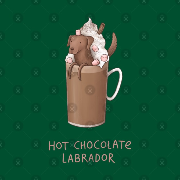 Hot Chocolate Labrador by Sophie Corrigan