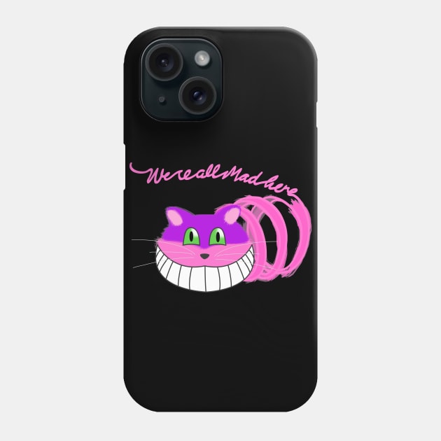 Pink Madness Phone Case by valifullerquinn