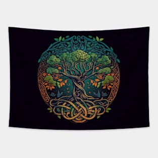 Celtic Tree of Life Tapestry