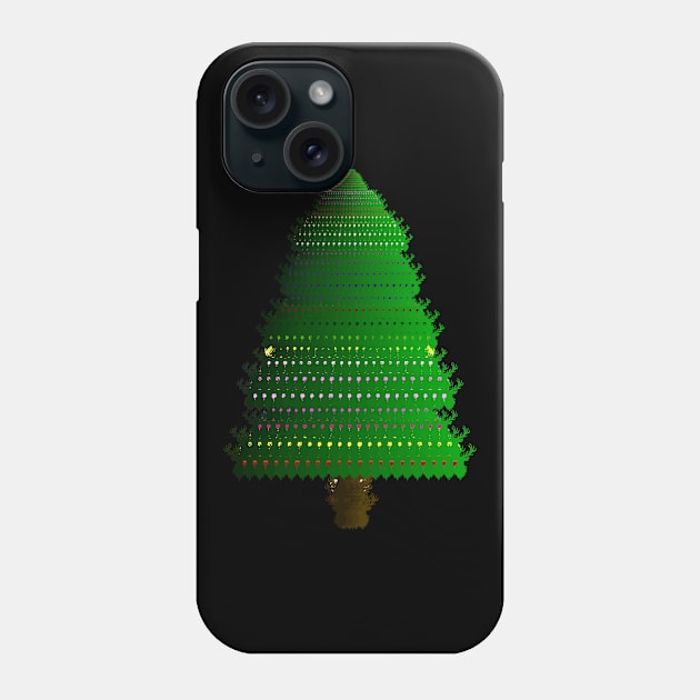 A deer old Christmas tree. An Xmas tree made from deer/stag heads Phone Case by ownedandloved