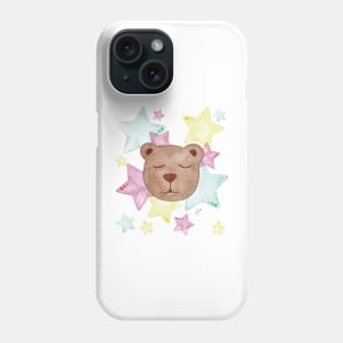 Bear with Stars Phone Case