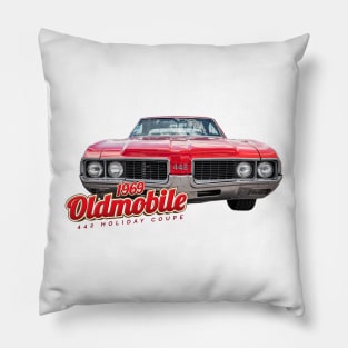 1969 Oldsmobile 442 Holiday Coupe Pillow