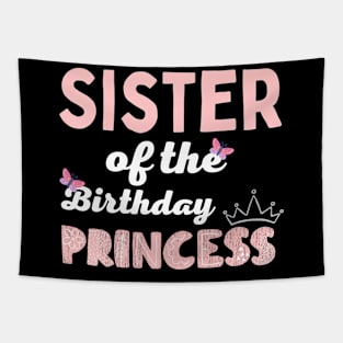 sister of the birthday princess Tapestry