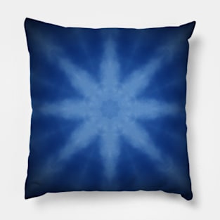 Lost in Blue Pillow