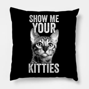 Show me Your Kitties Pillow