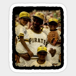 roberto clemente Sticker for Sale by onghip