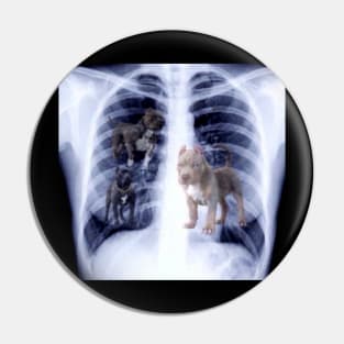 I Got that Dog in Me Xray Meme T-Shirt Classic Unisex Pin