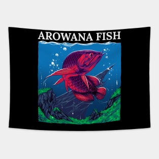 Arowana Fish Tapestry