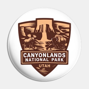 Canyonlands National Park Utah Wildlife Emblem Pin