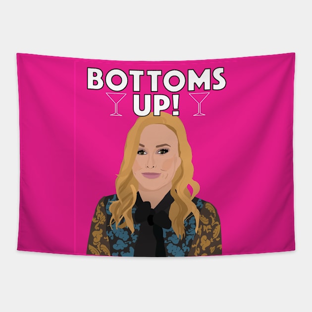 Kathy Hilton | BOTTOMS UP! | Real Housewives of Beverly Hills (RHOBH) Tapestry by theboyheroine