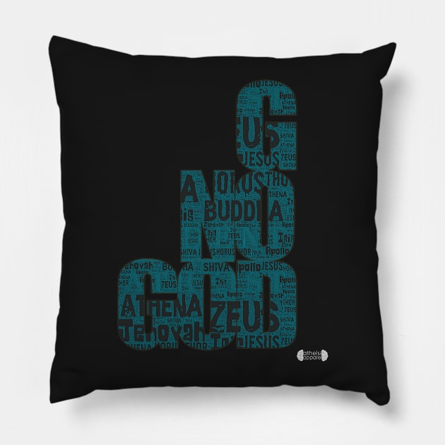 No God Pillow by myimage