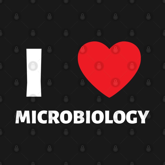 I Love Heart Microbiology by BobaPenguin