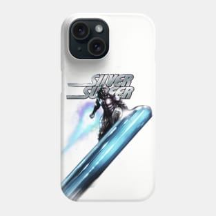 Silver Surf line Phone Case