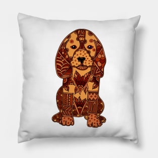 DOG MANDALA Pillow