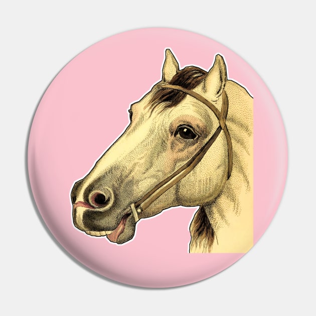 Horse head Pin by Marccelus