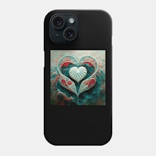 Water Hearts Of Love 5 Phone Case