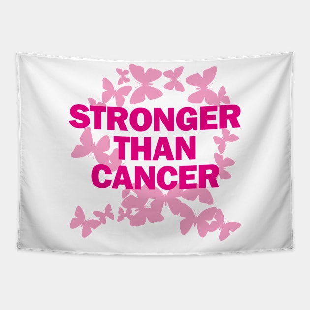 Stronger Than Cancer Tapestry by EunsooLee