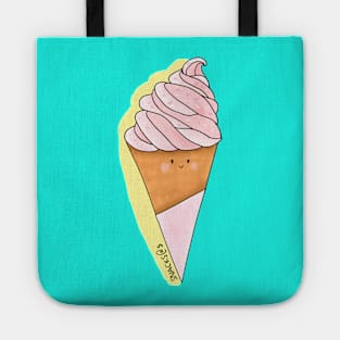 Delicious Pink Soft Icecream Tote