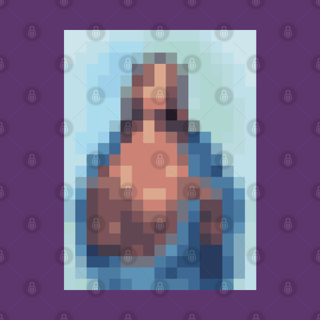 8bit Pixel Art Jesus Christ Jesus Christ TShirt TeePublic