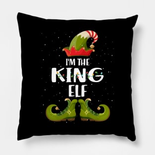 Im The King Elf Christmas Pillow