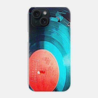 Record-player Blue Phone Case