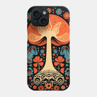 Retro Mushroom Phone Case