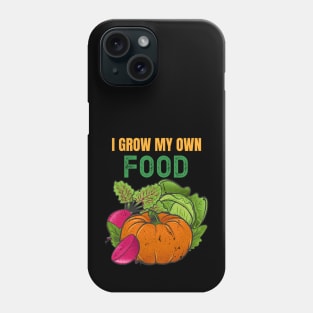 Grow Your Own Food Vintage Look Phone Case