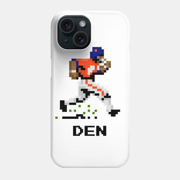 16-Bit Football - Denver (Throwbacks) Phone Case by The Pixel League